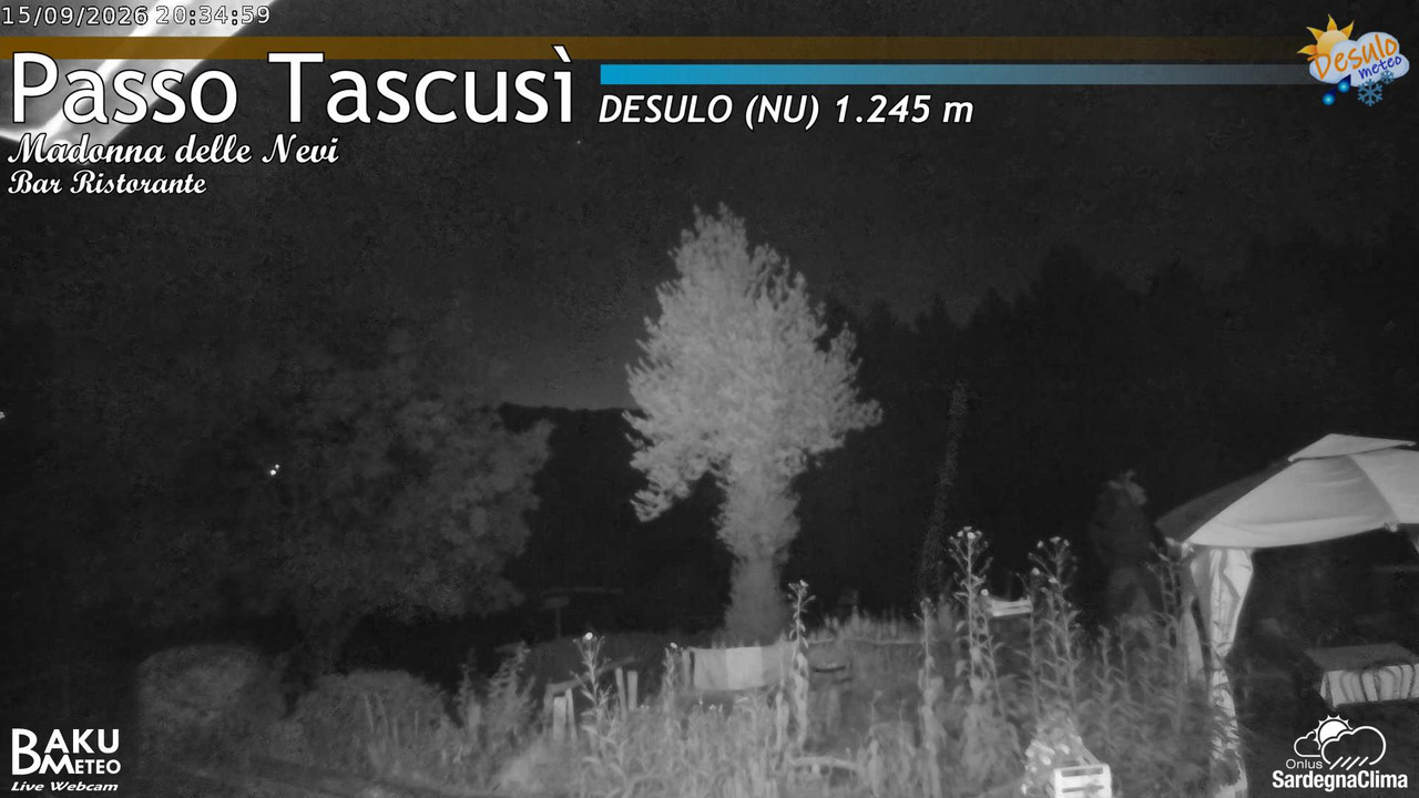 time-lapse frame, Tascusì webcam