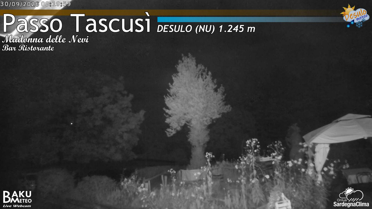 time-lapse frame, Tascusì webcam