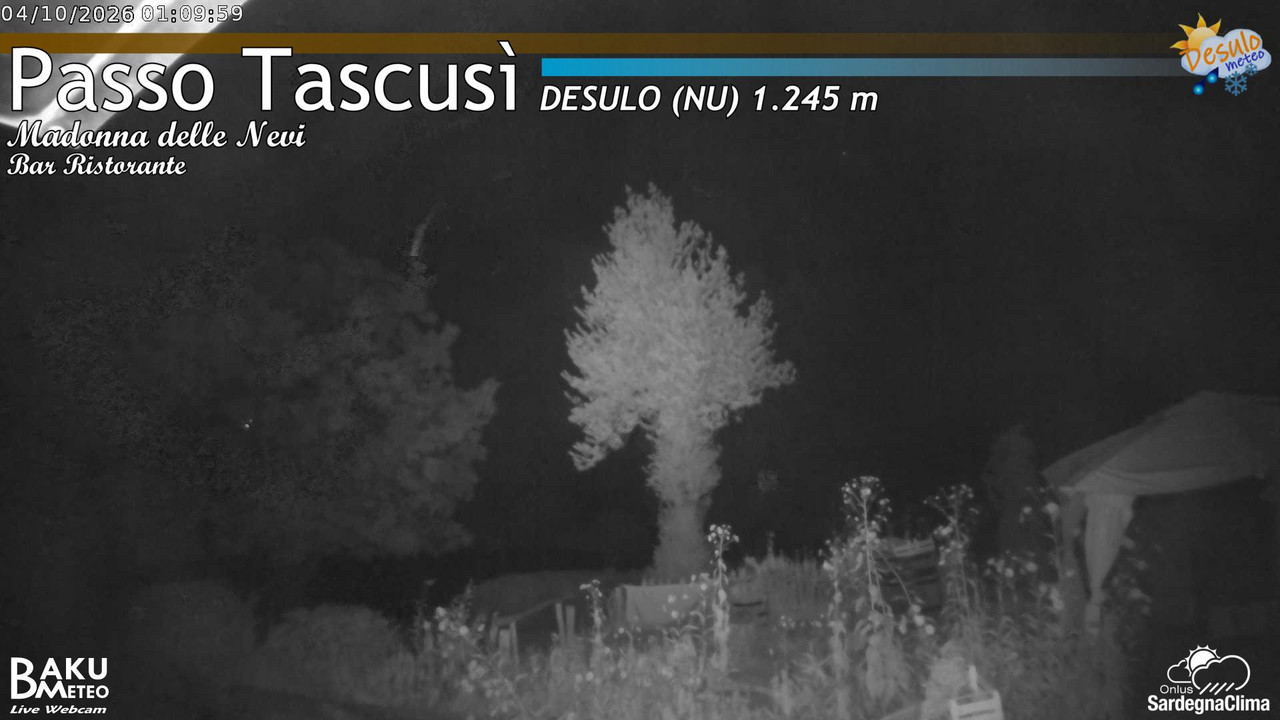 time-lapse frame, Tascusì webcam
