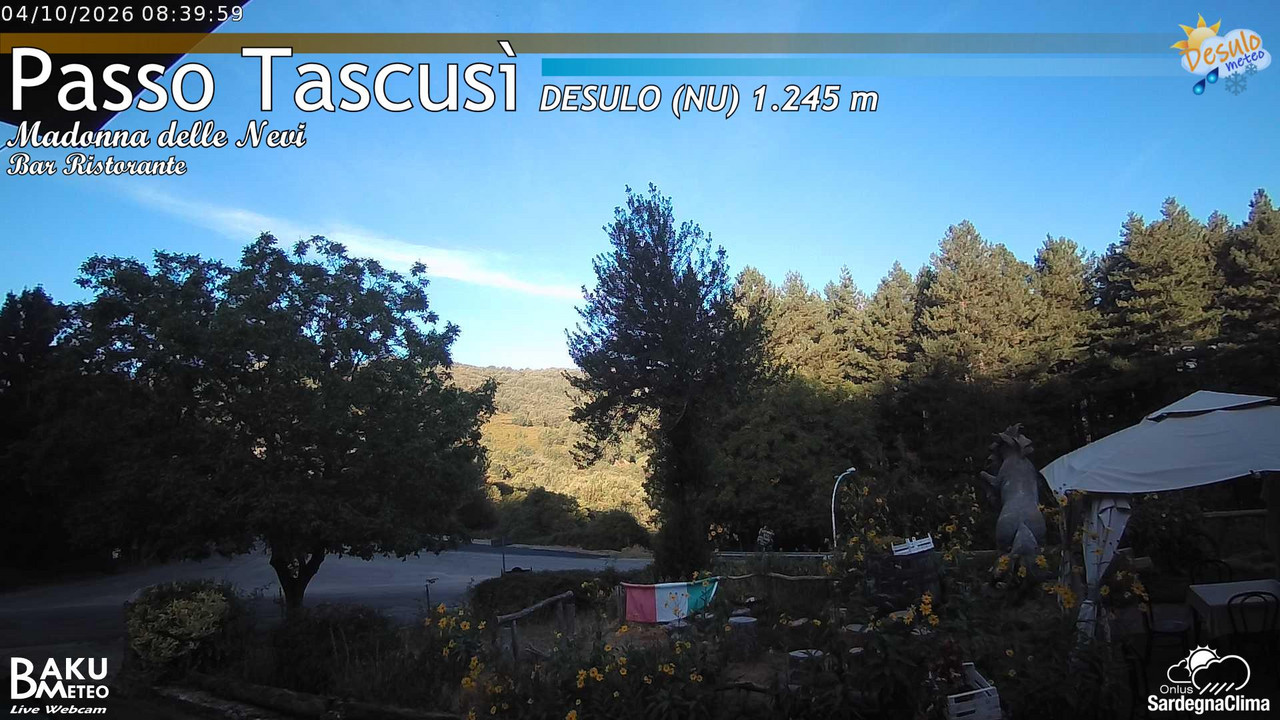 time-lapse frame, Tascusì webcam