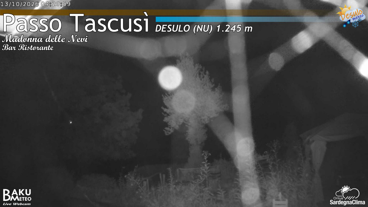 time-lapse frame, Tascusì webcam