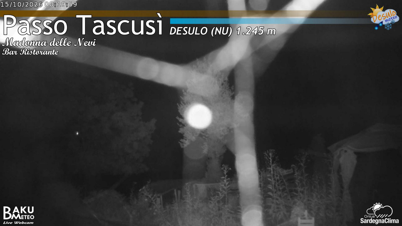 time-lapse frame, Tascusì webcam