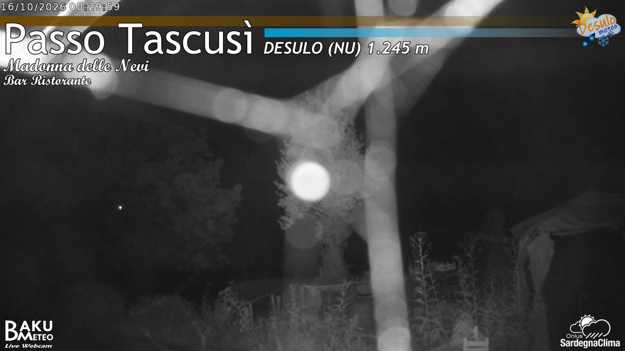 time-lapse frame, Tascusì webcam
