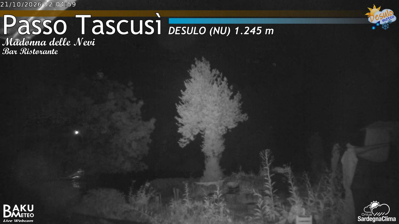 time-lapse frame, Tascusì webcam