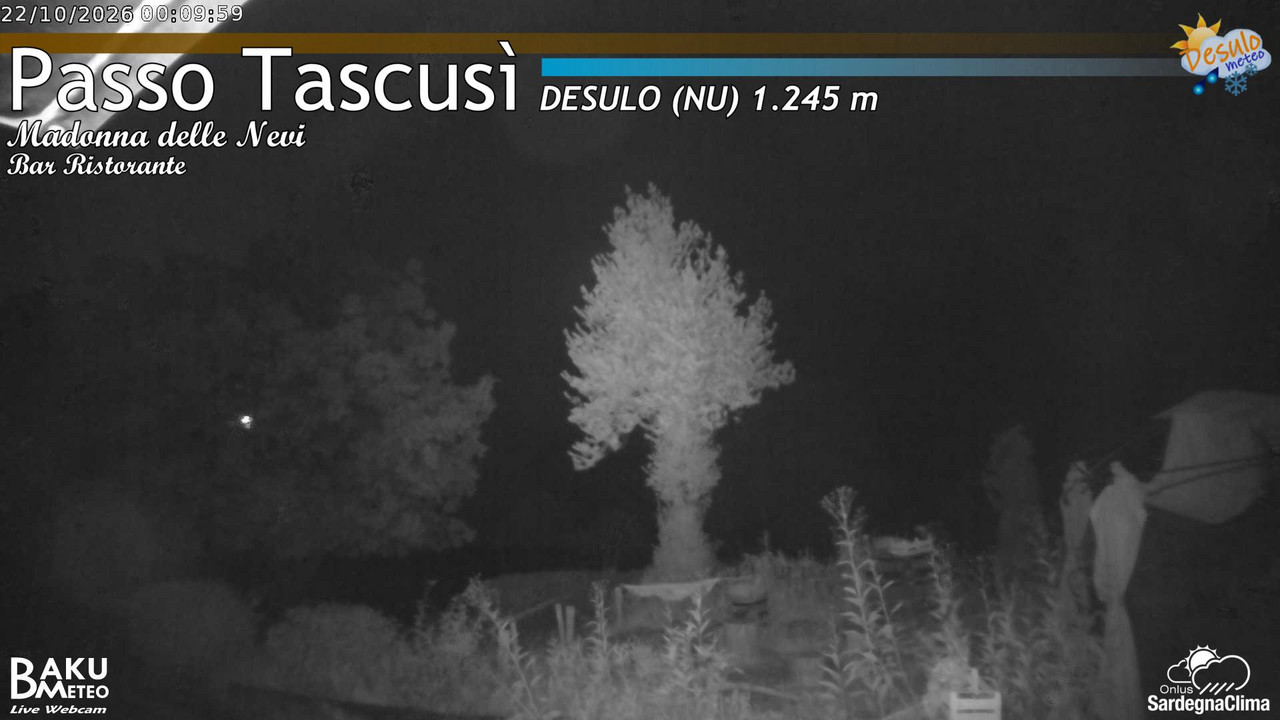 time-lapse frame, Tascusì webcam