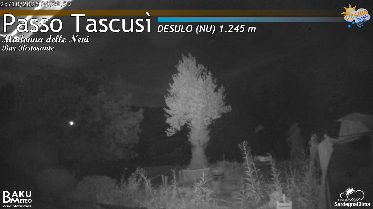 time-lapse frame, Tascusì webcam
