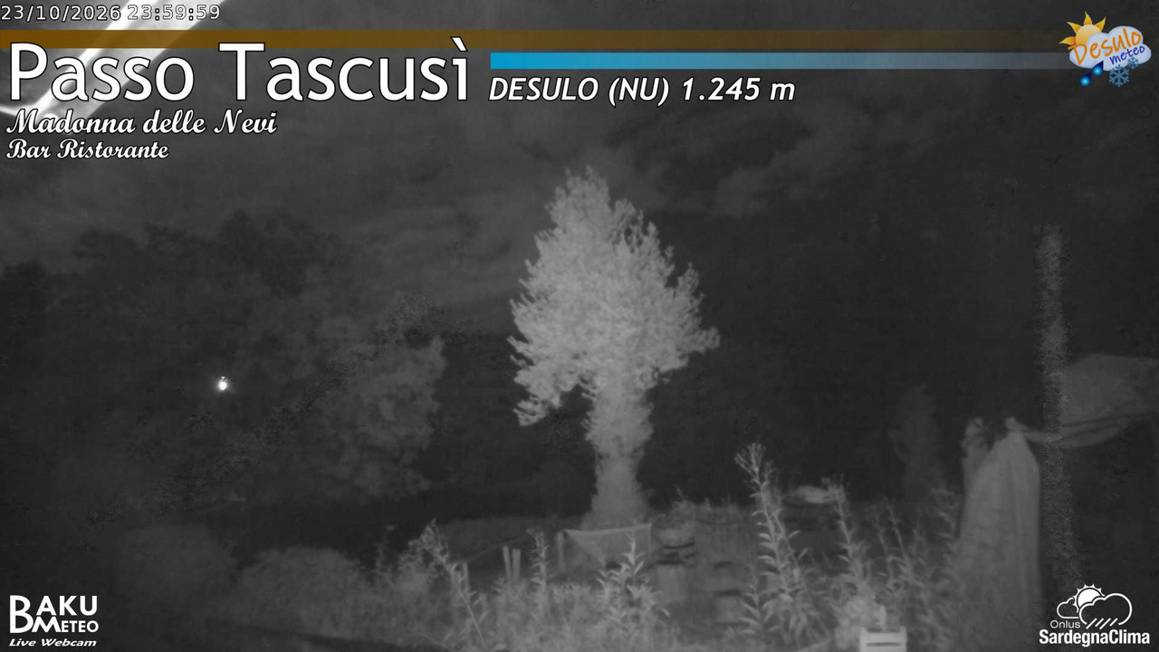 time-lapse frame, Tascusì webcam