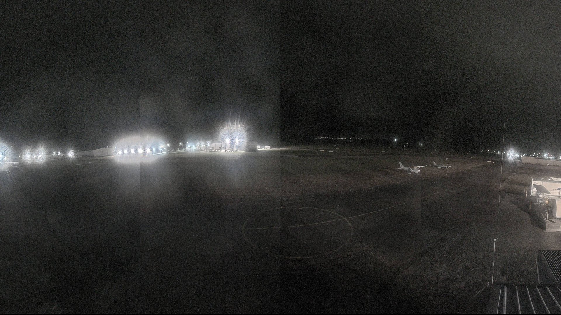 time-lapse frame, Cambridge Airport webcam