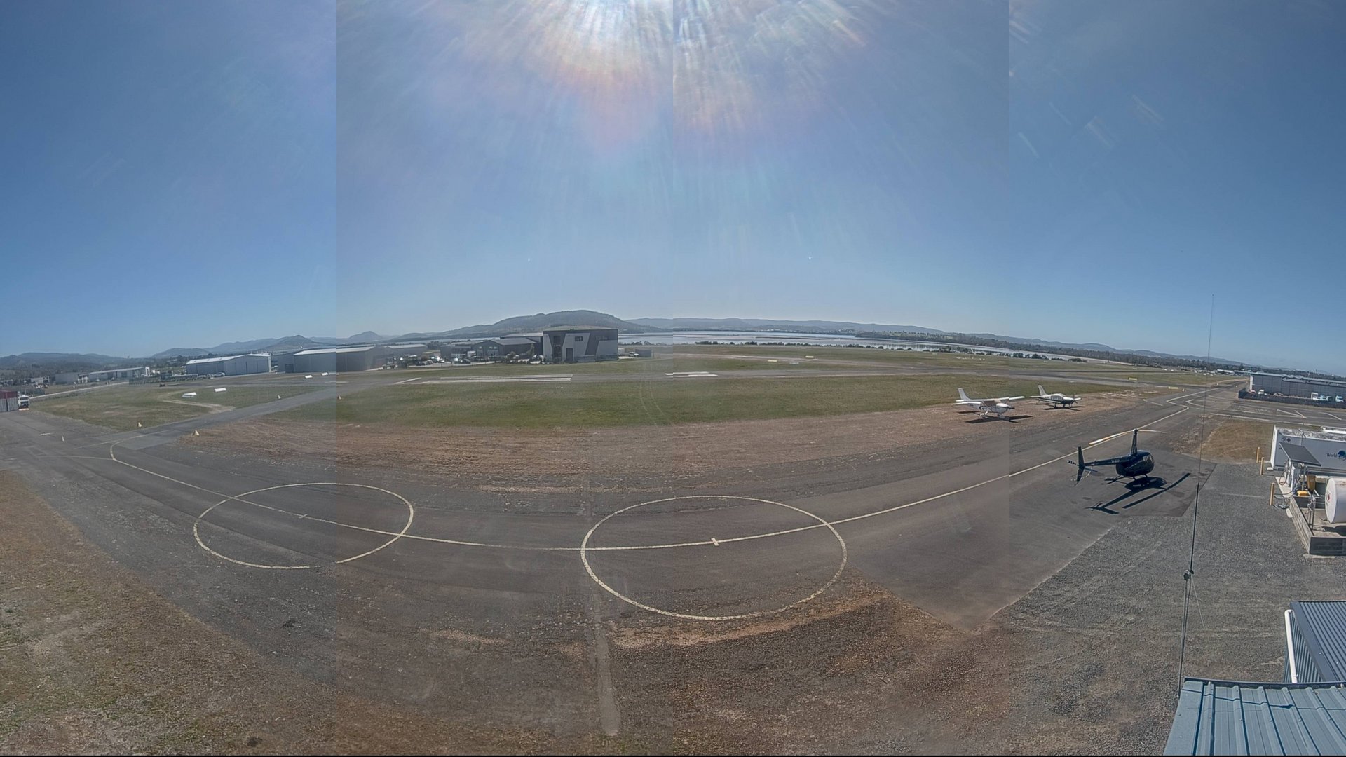 view from Cambridge Airport on 2026-10-08