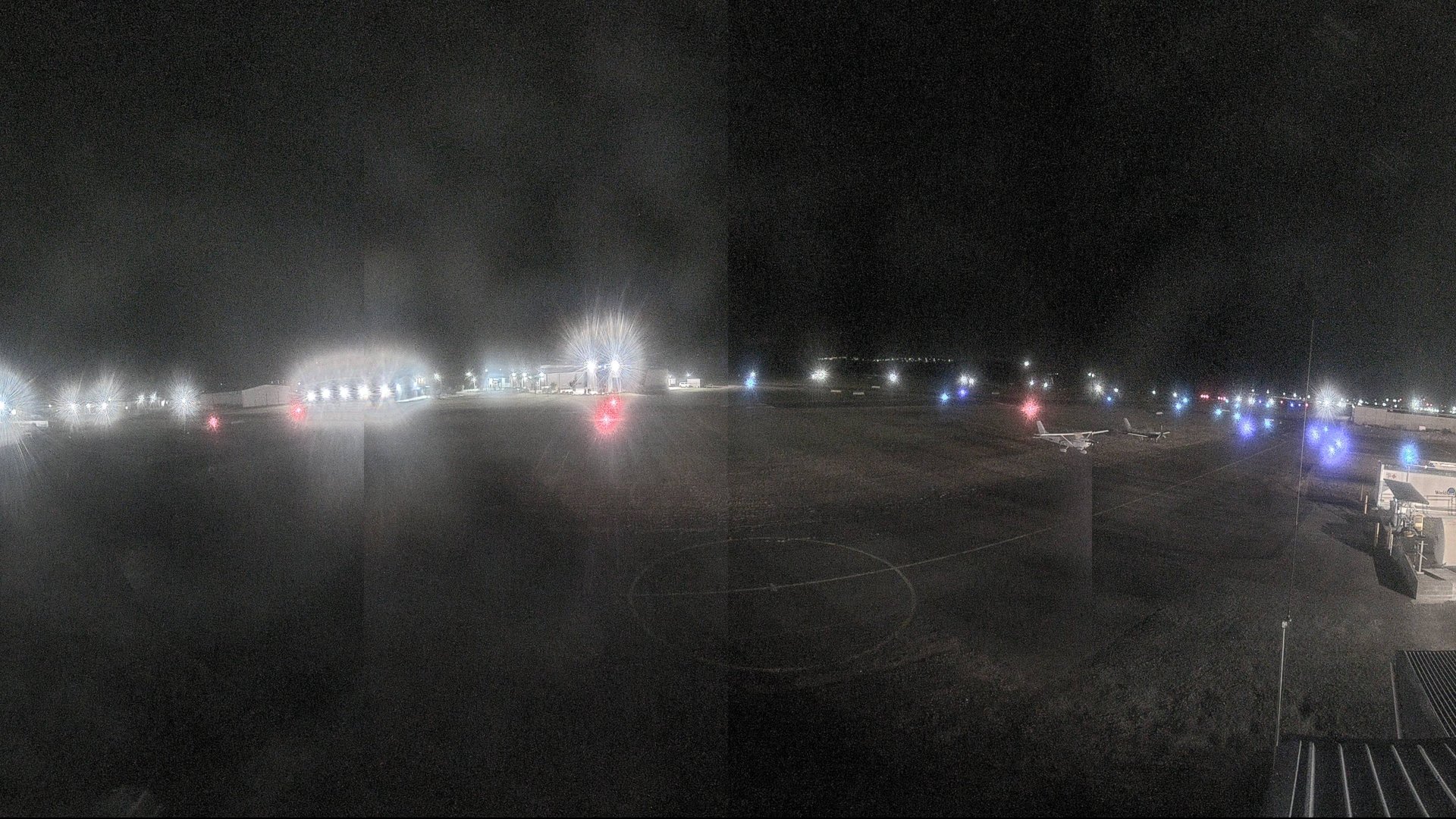 time-lapse frame, Cambridge Airport webcam