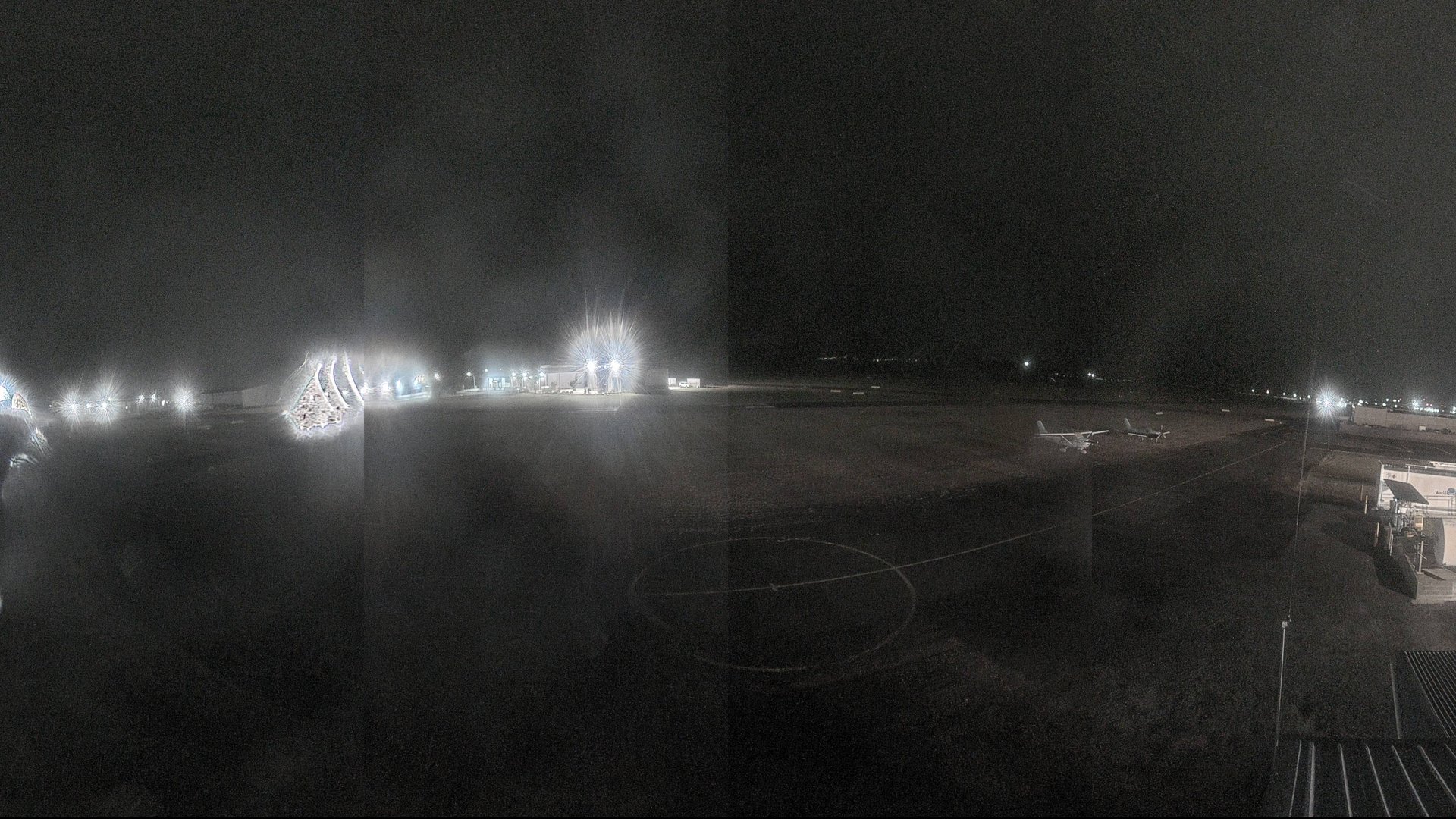 time-lapse frame, Cambridge Airport webcam