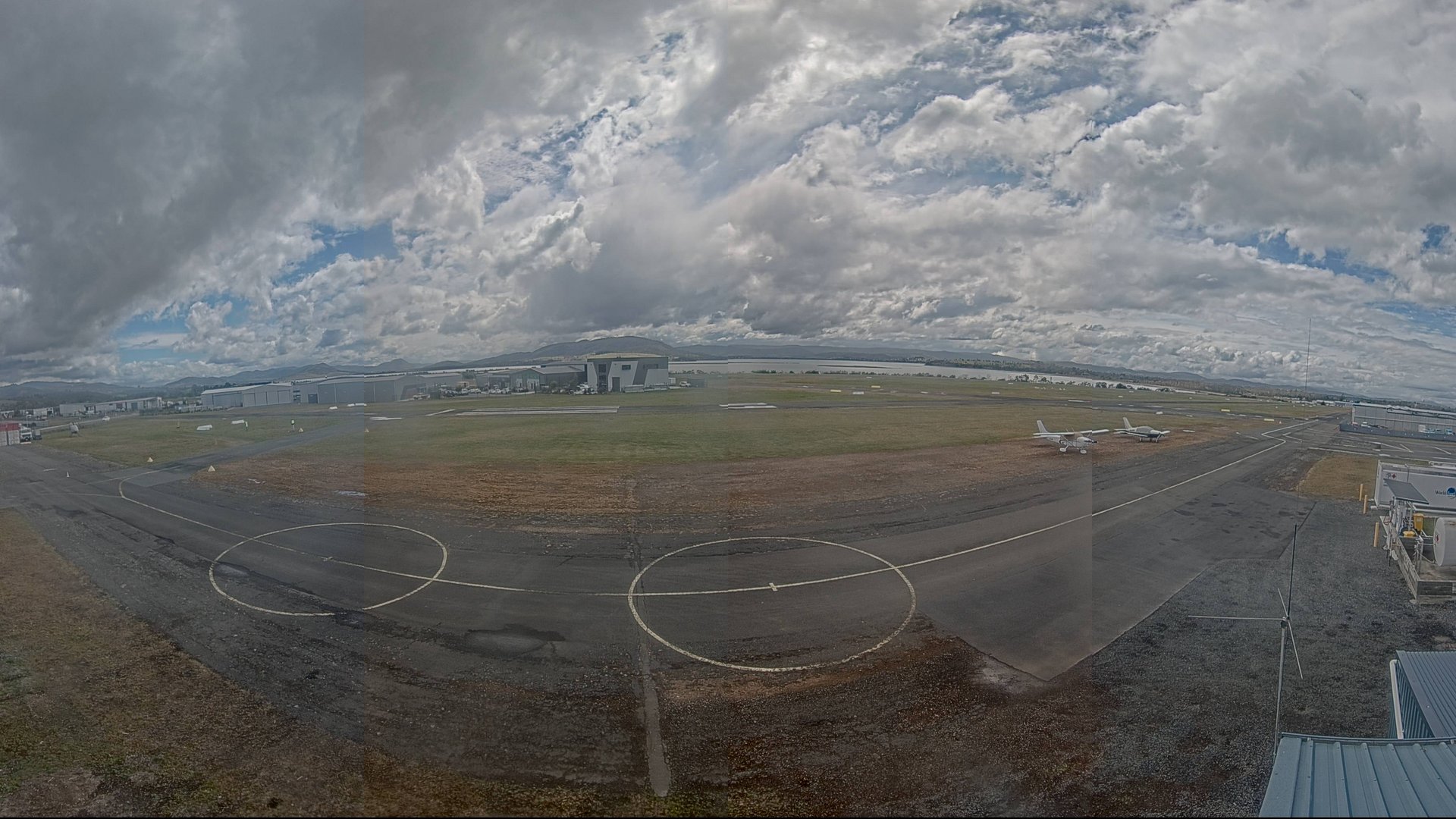 view from Cambridge Airport on 2026-10-12