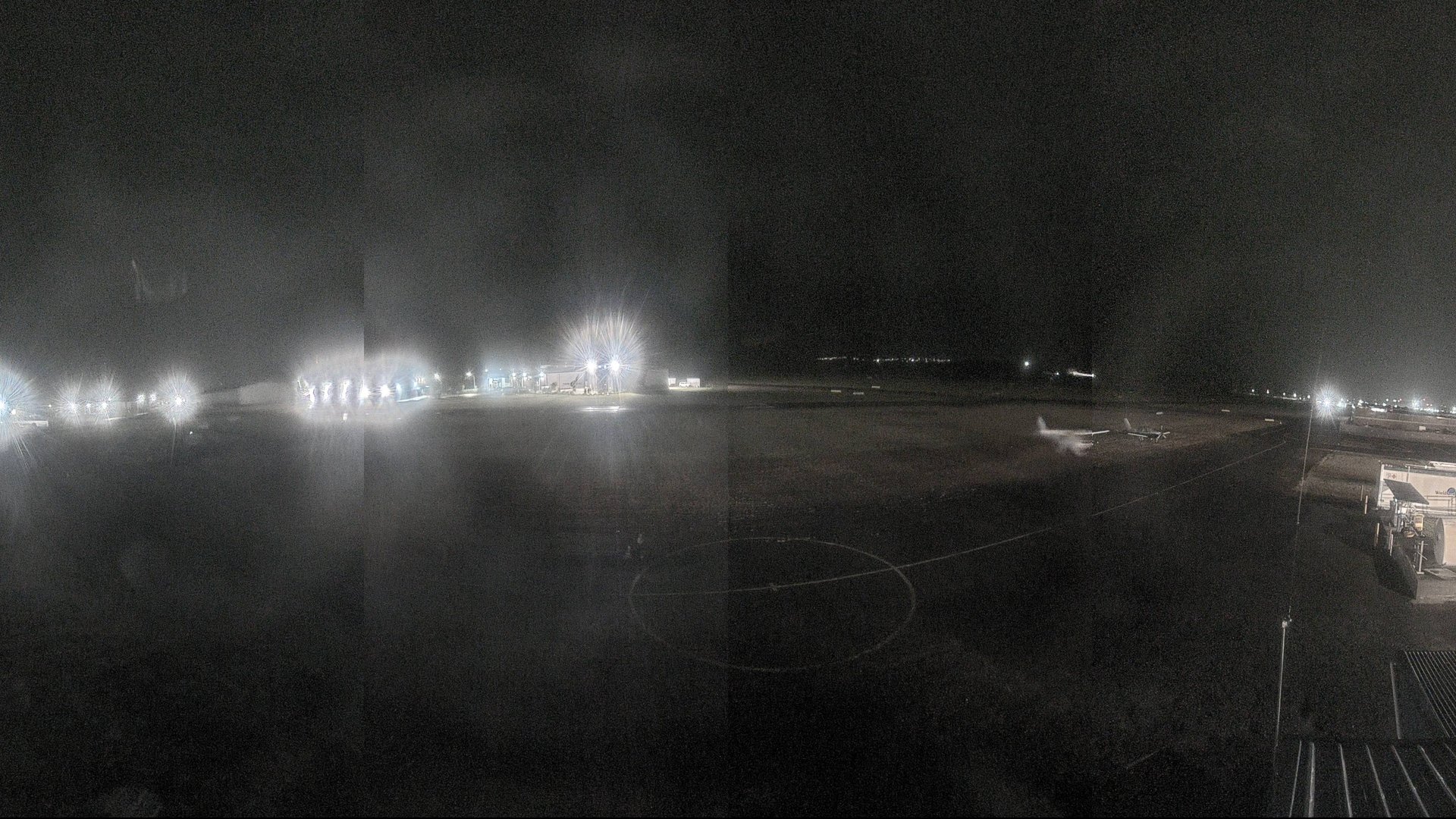 time-lapse frame, Cambridge Airport webcam