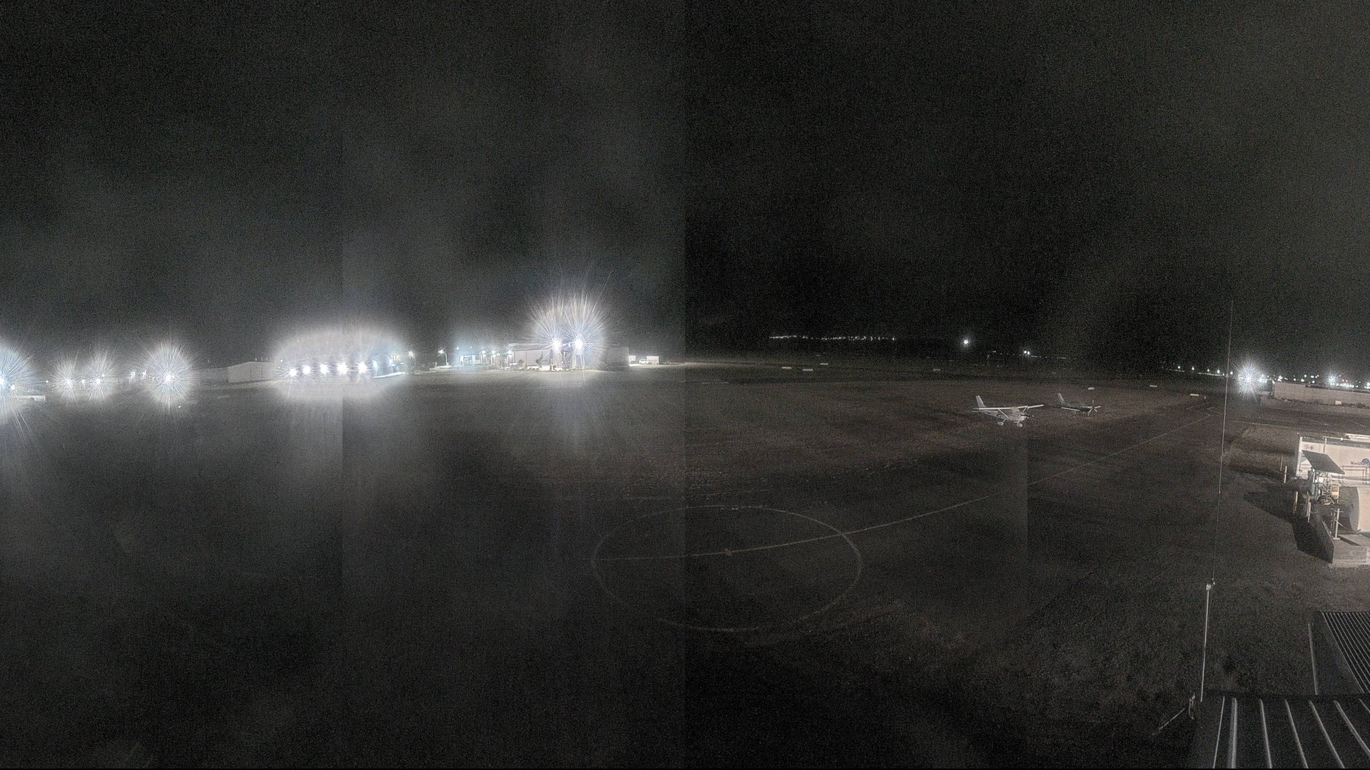 time-lapse frame, Cambridge Airport webcam