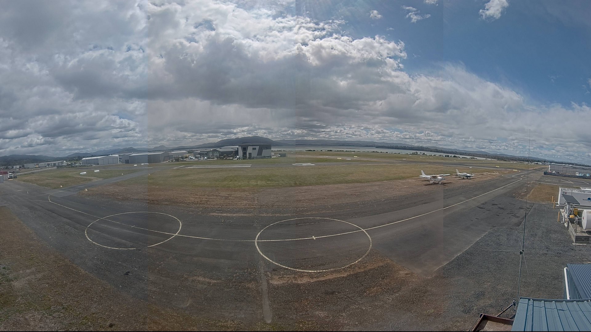 view from Cambridge Airport on 2026-10-14