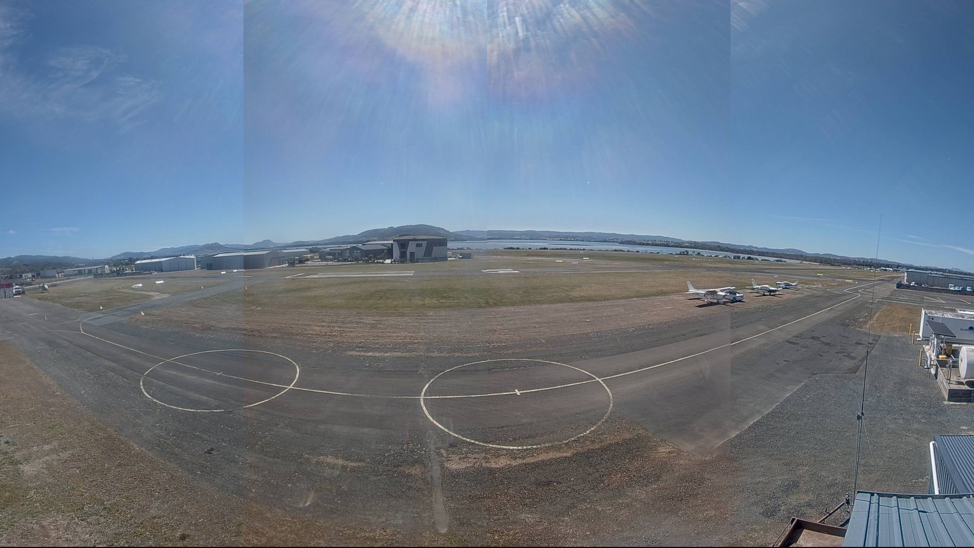 view from Cambridge Airport on 2026-10-17