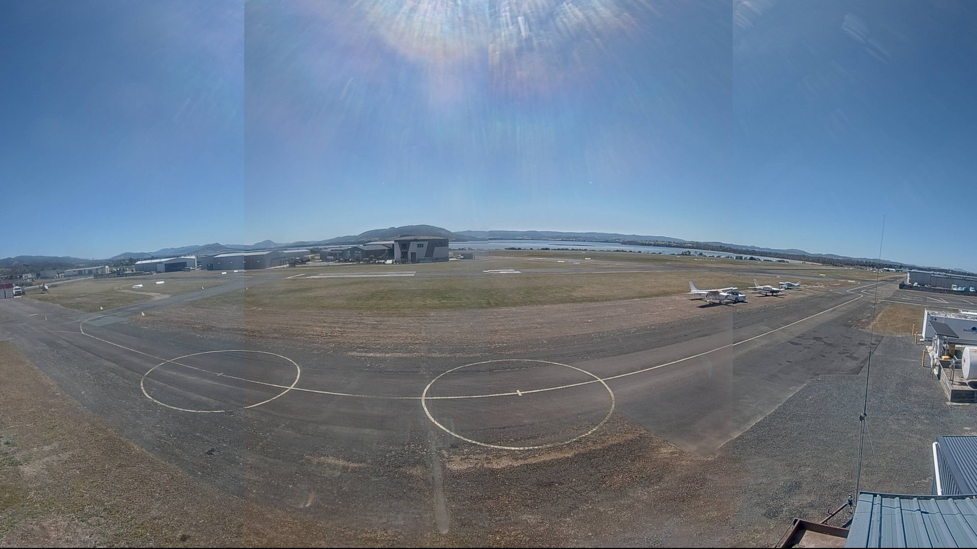 view from Cambridge Airport on 2026-10-18