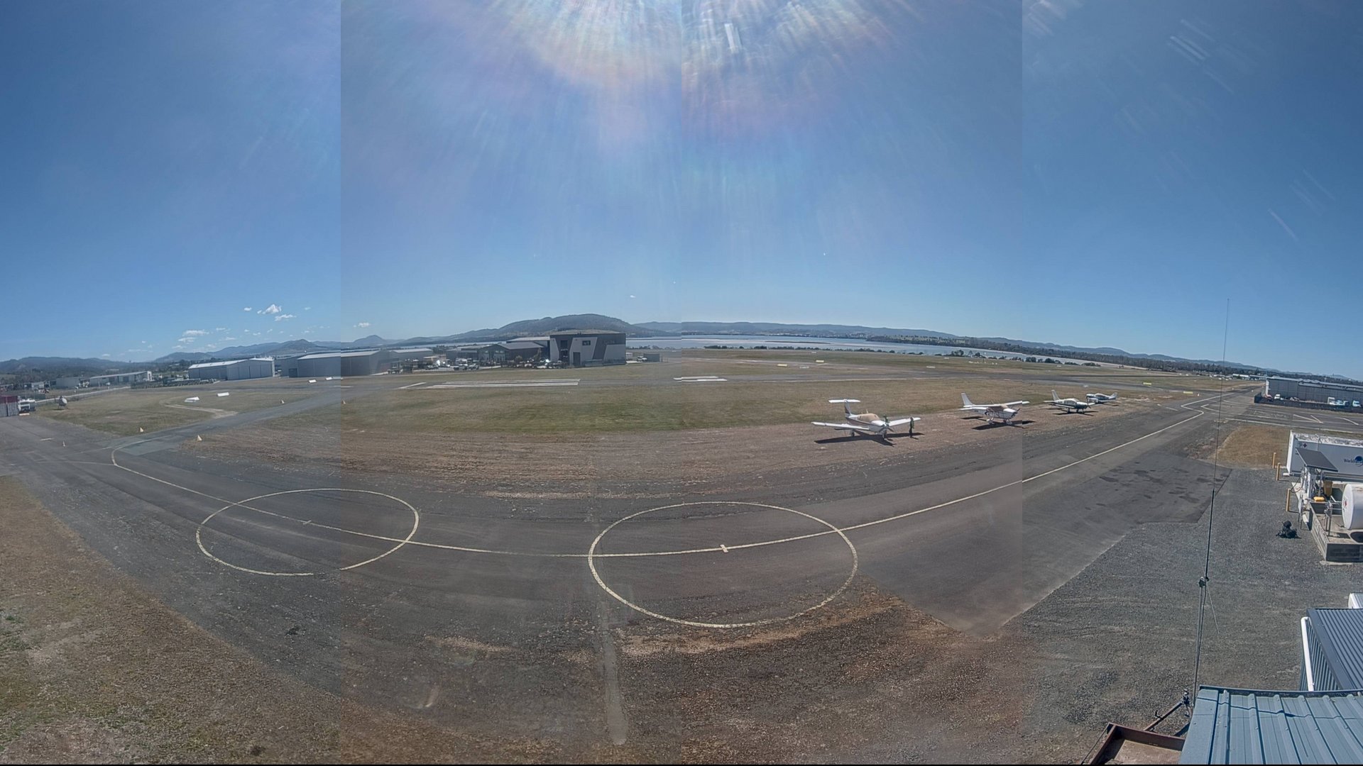 view from Cambridge Airport on 2026-10-19