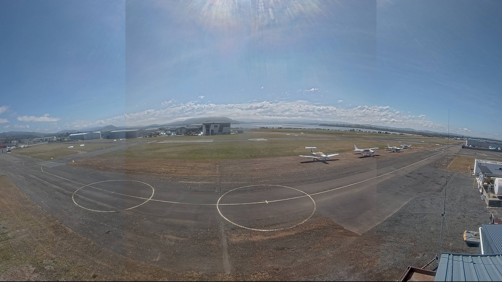 view from Cambridge Airport on 2026-10-21