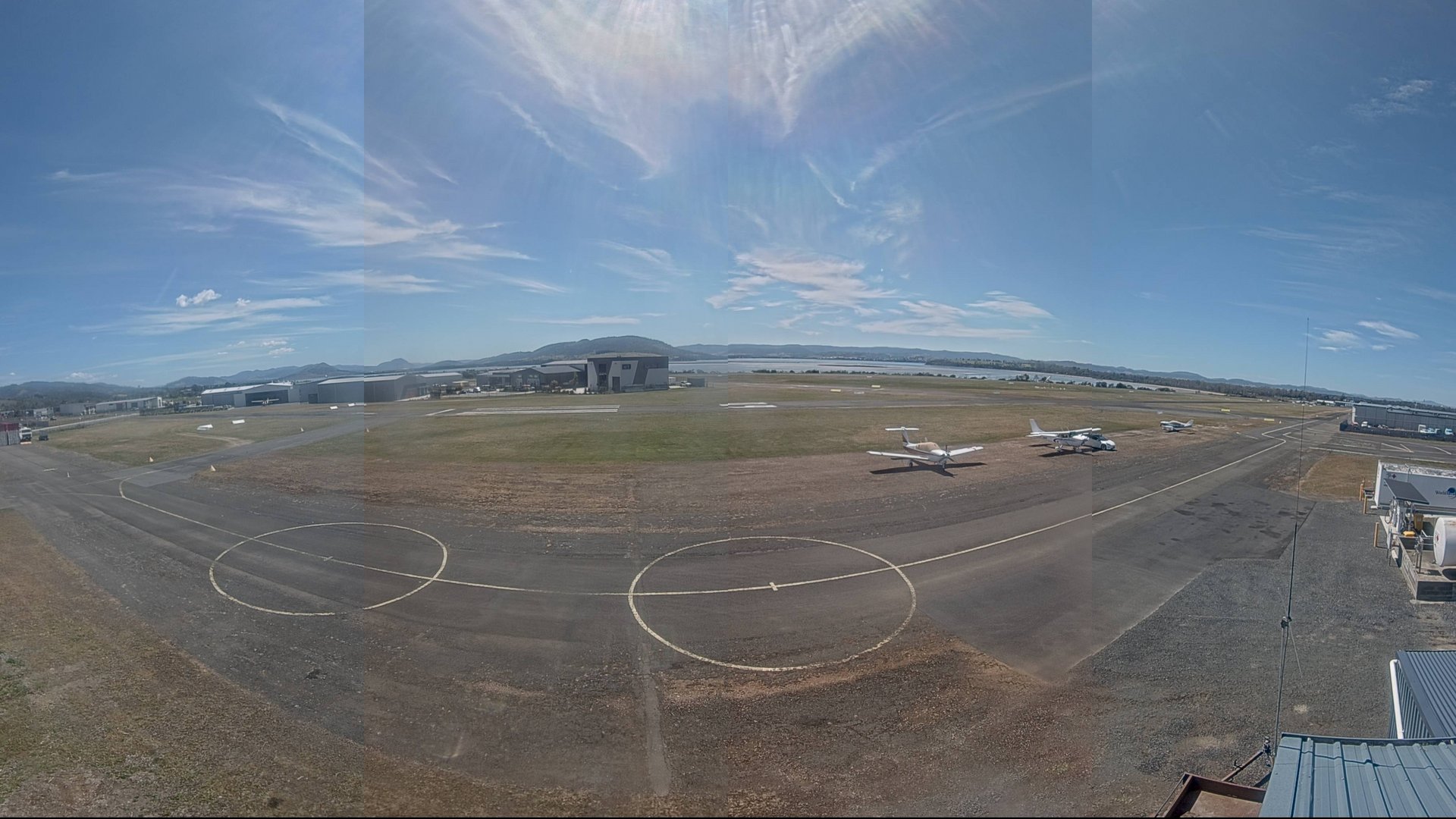 view from Cambridge Airport on 2026-10-22