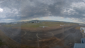 Cambridge Airport animated GIF