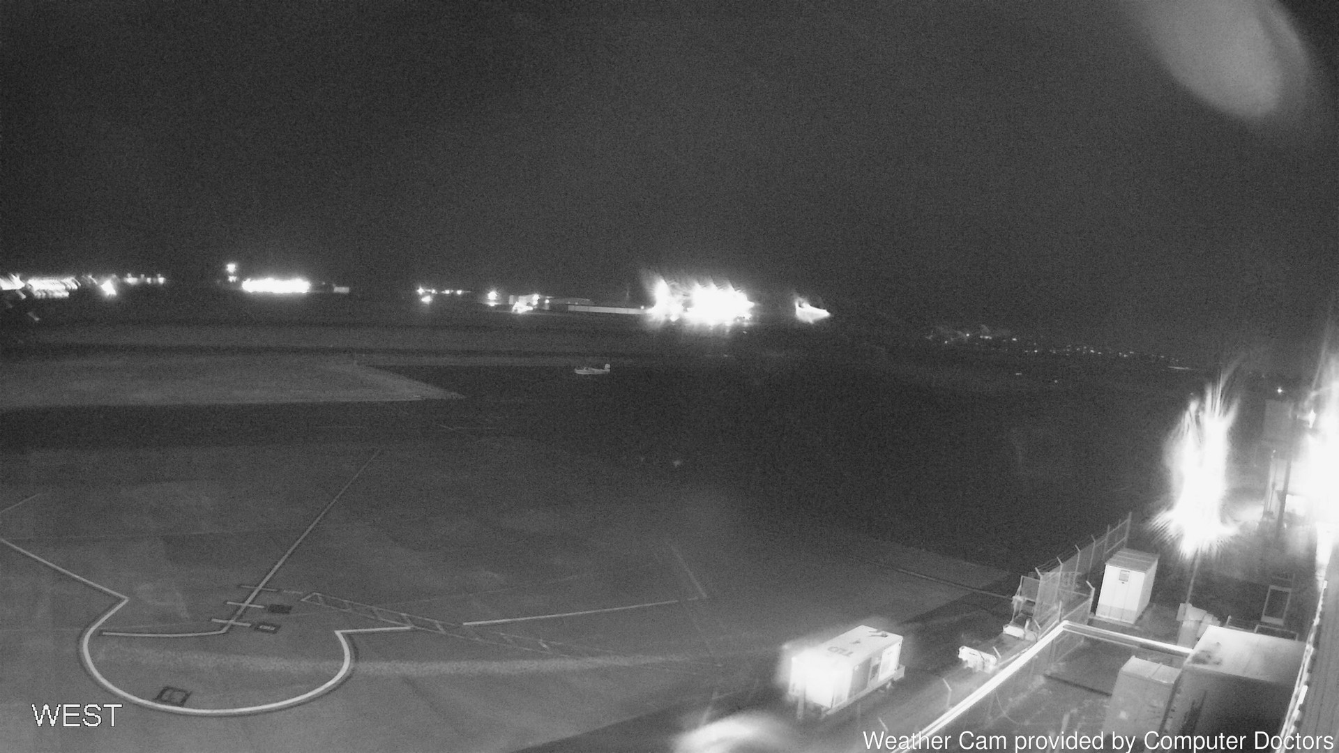 time-lapse frame, West webcam