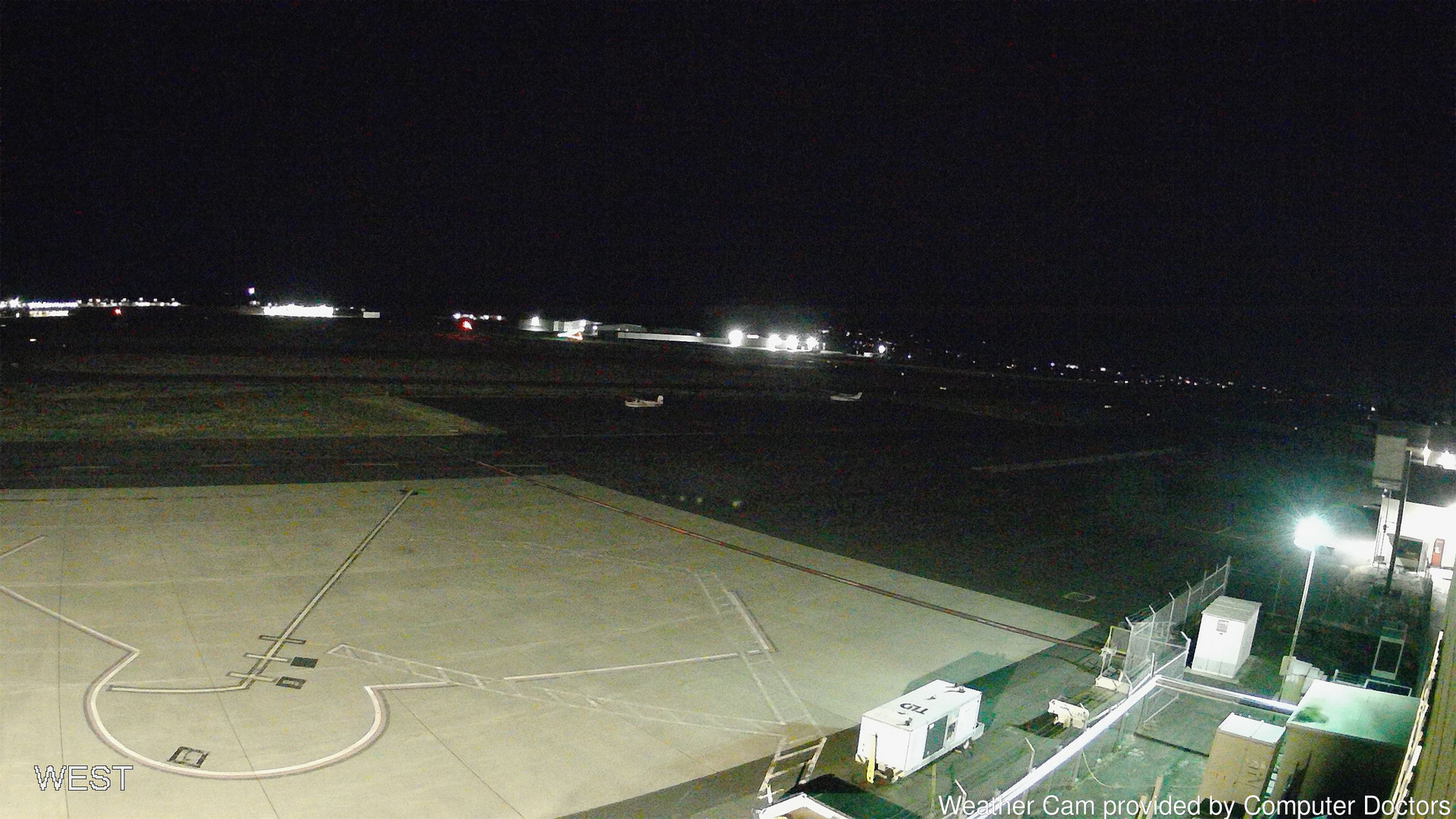 time-lapse frame, West webcam