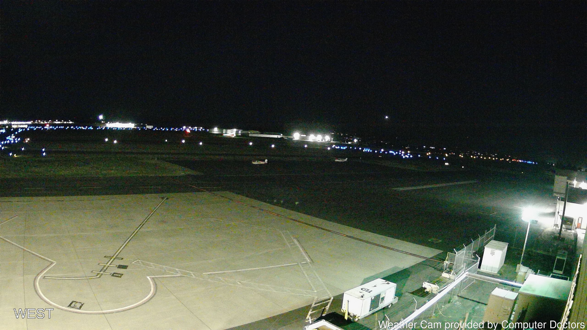 time-lapse frame, West webcam