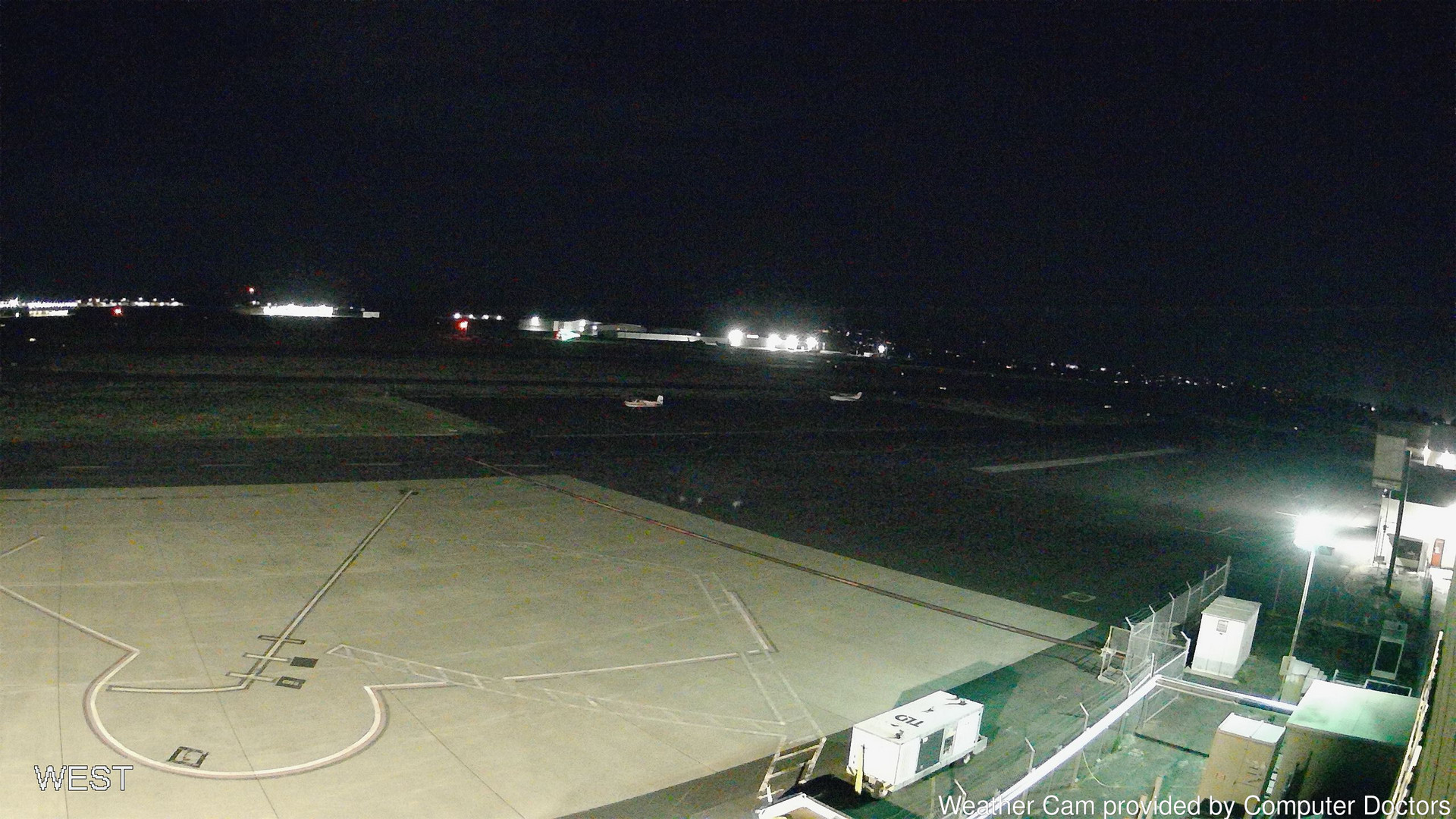 time-lapse frame, West webcam