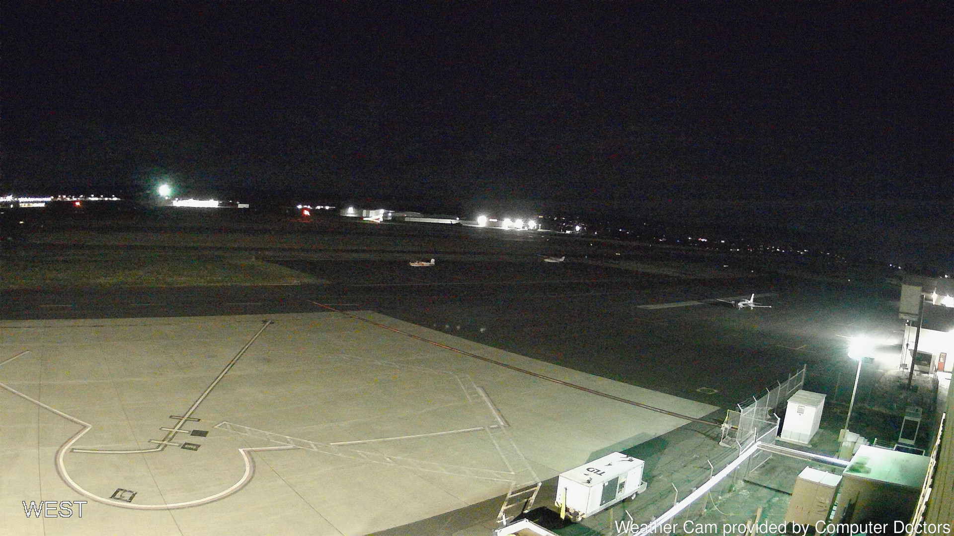 time-lapse frame, West webcam