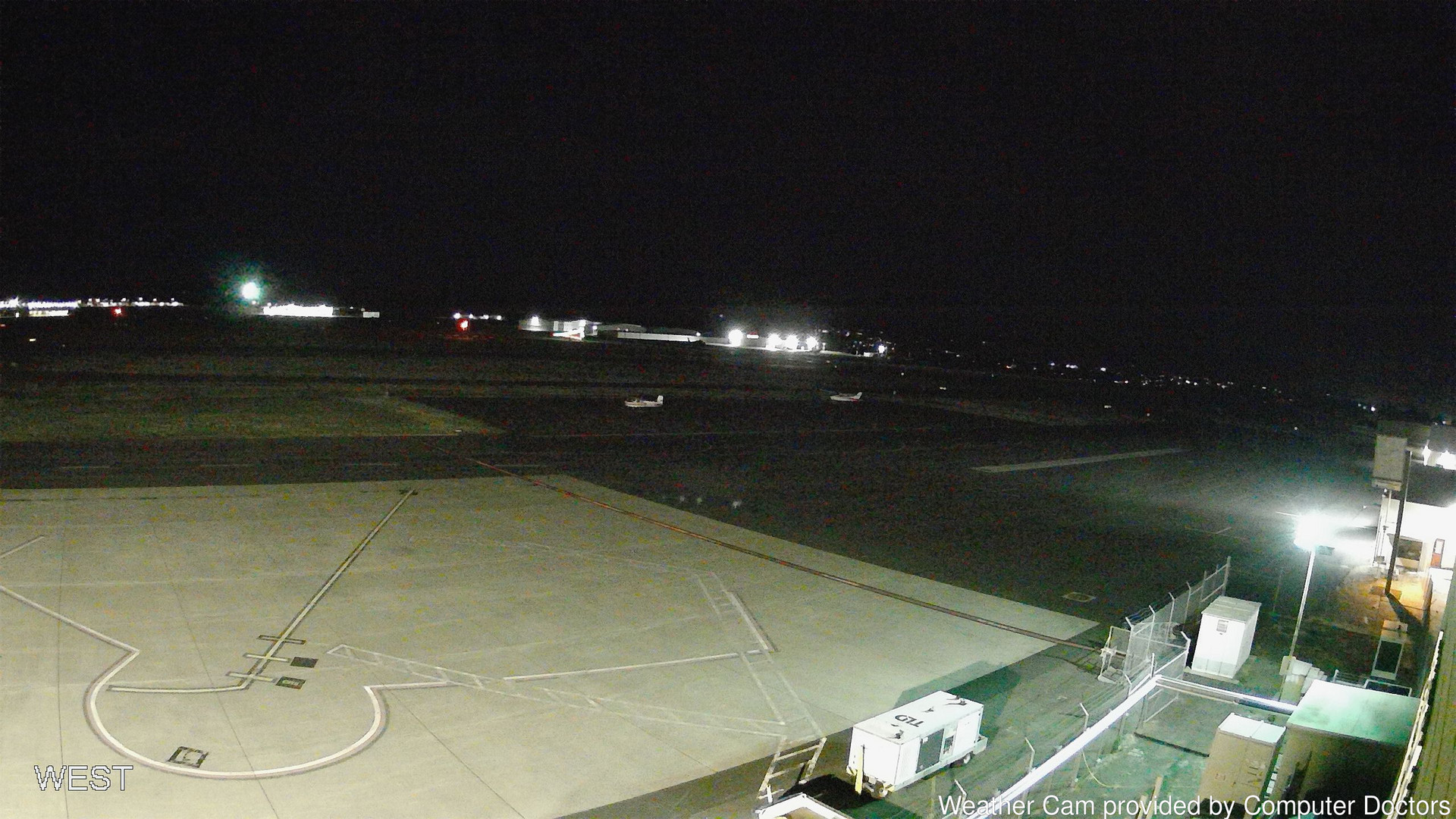 time-lapse frame, West webcam