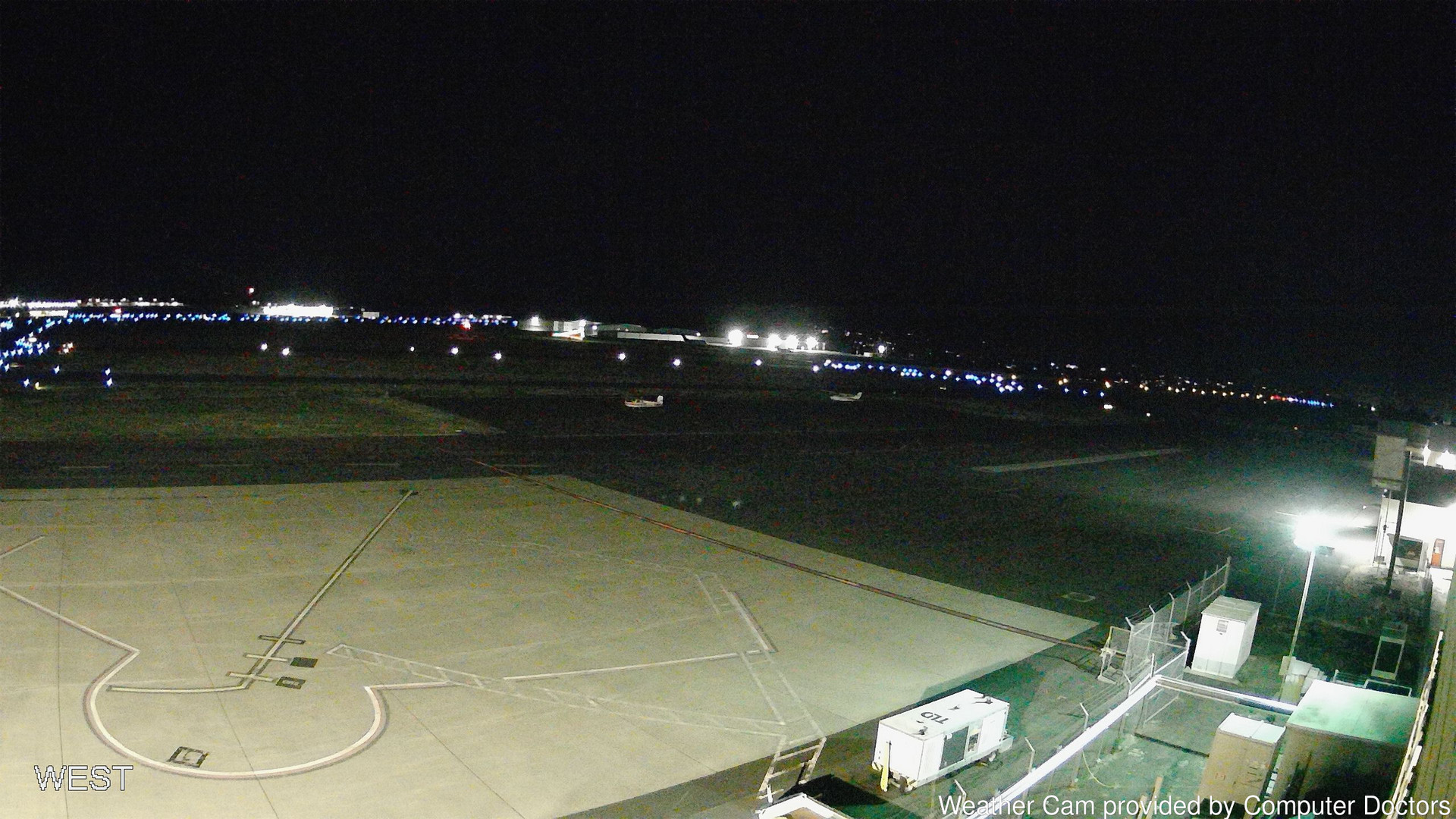 time-lapse frame, West webcam