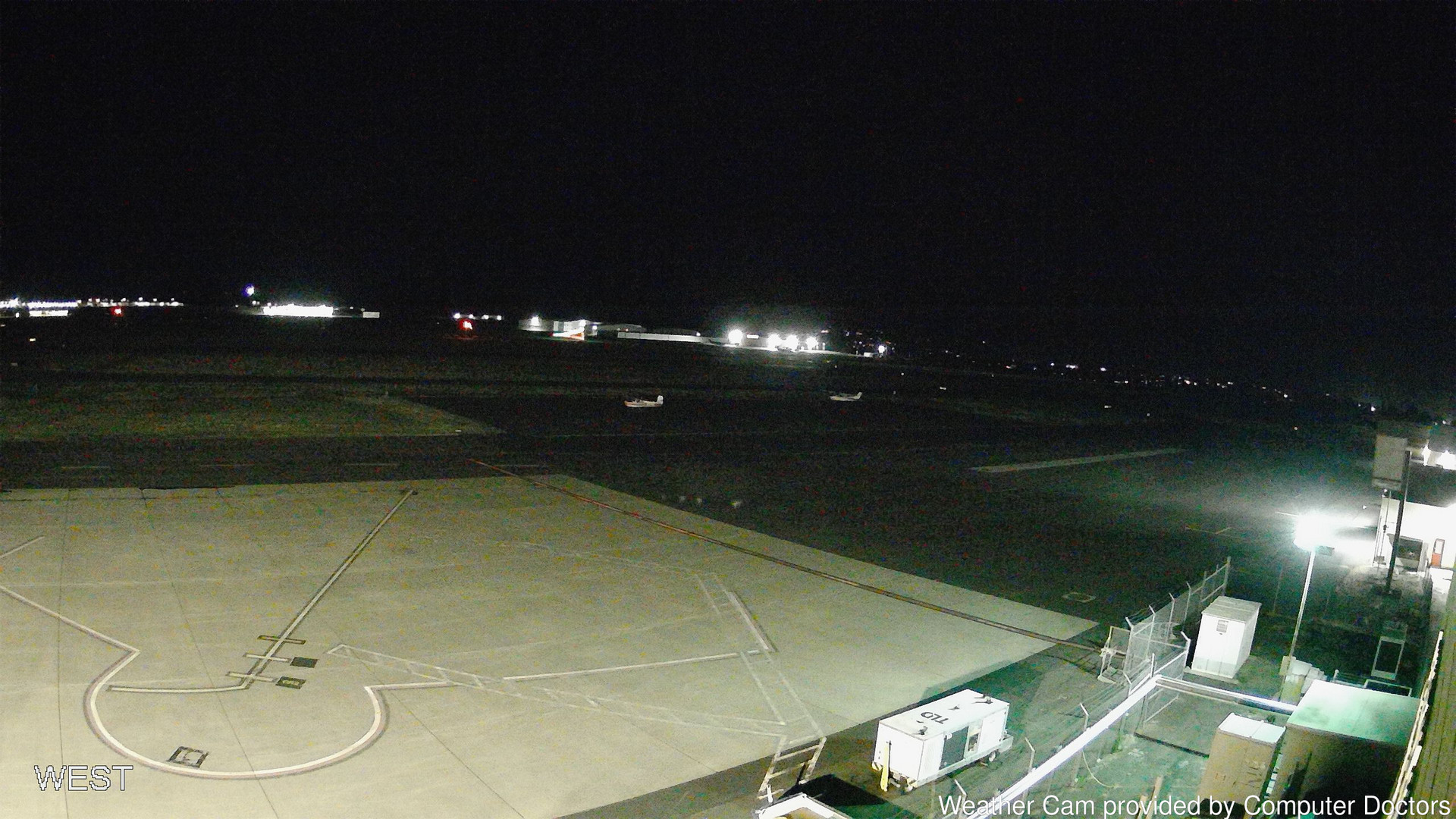 time-lapse frame, West webcam
