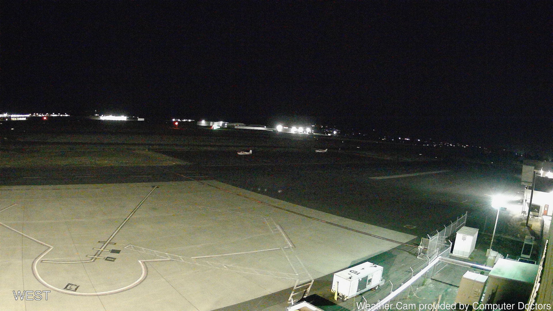 time-lapse frame, West webcam