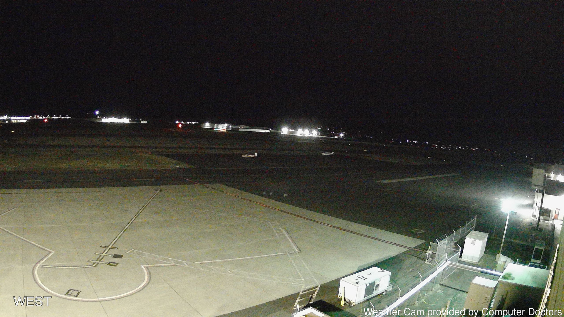 time-lapse frame, West webcam