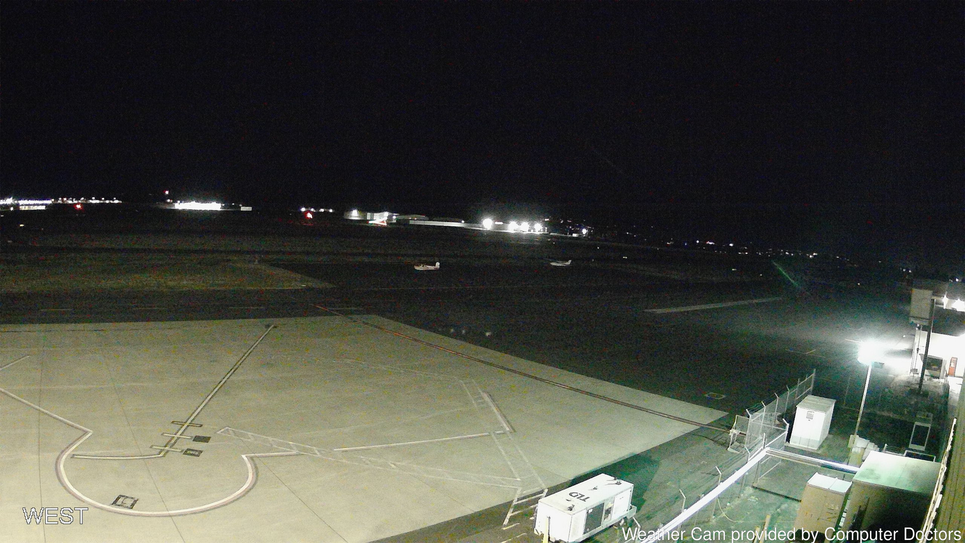 time-lapse frame, West webcam