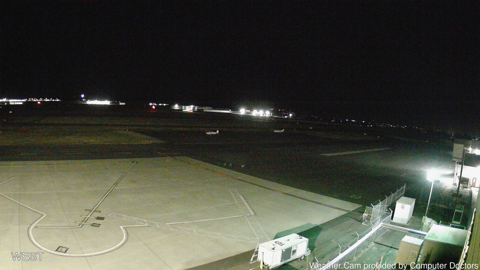 time-lapse frame, West webcam