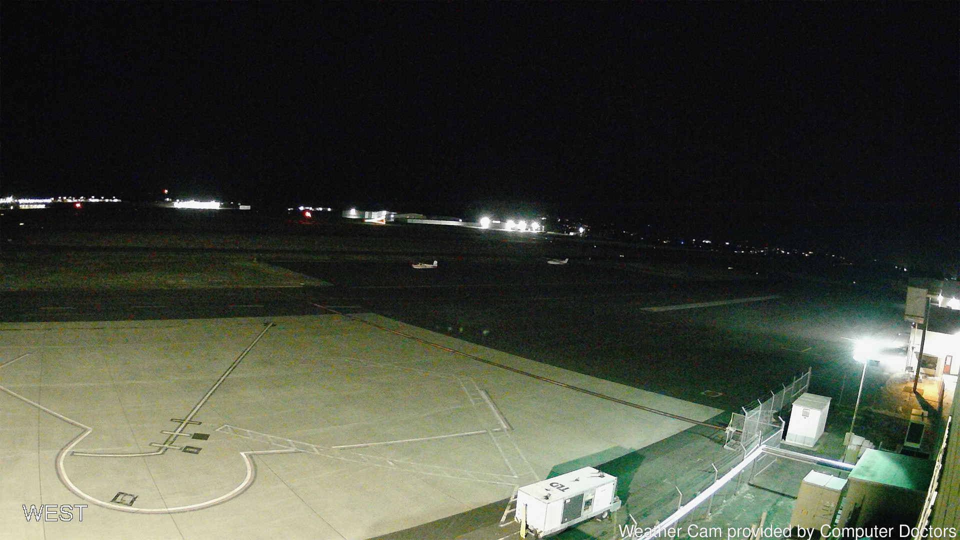 time-lapse frame, West webcam