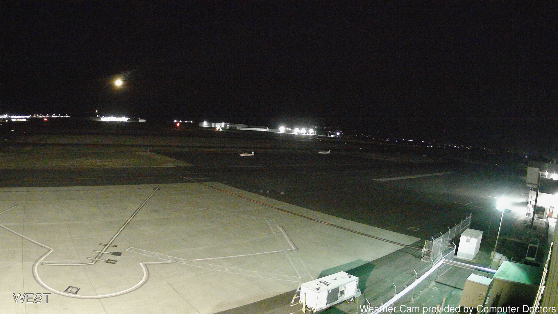 time-lapse frame, West webcam
