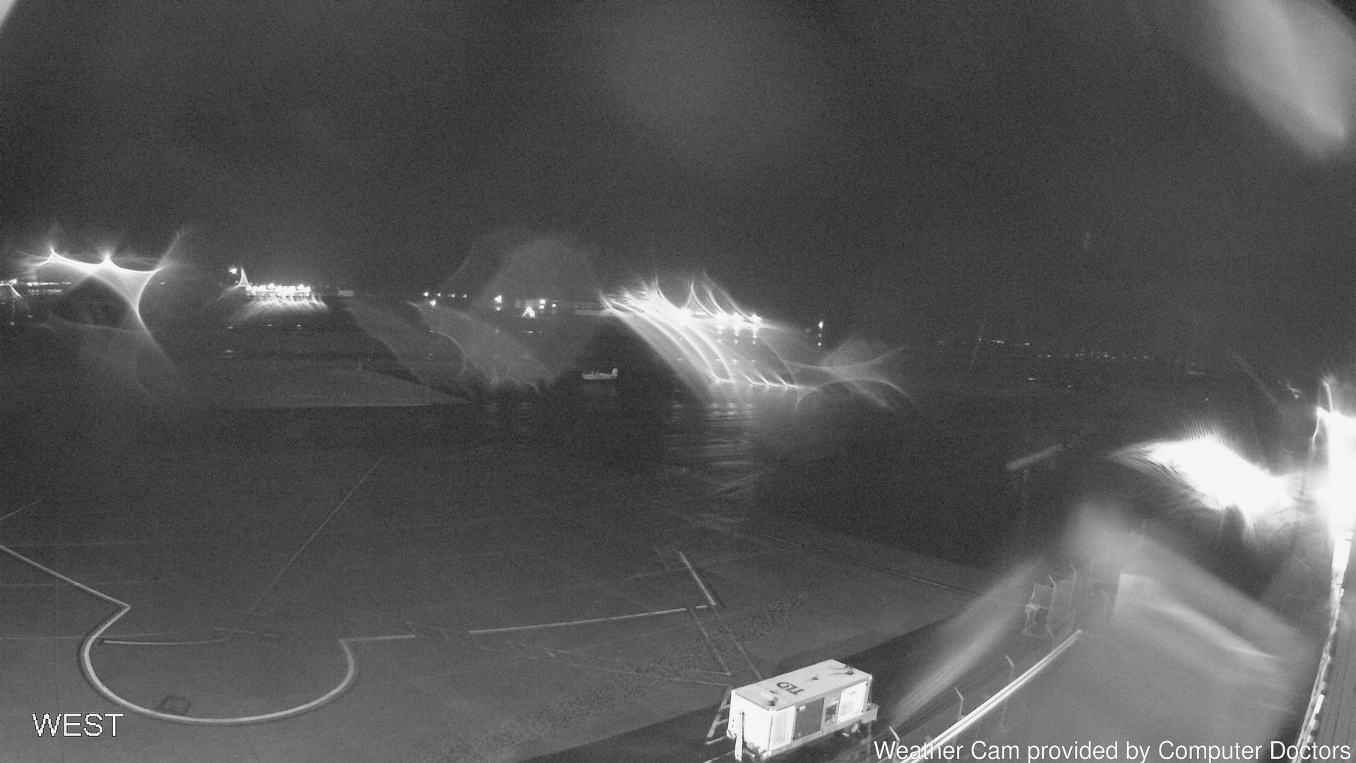 time-lapse frame, West webcam