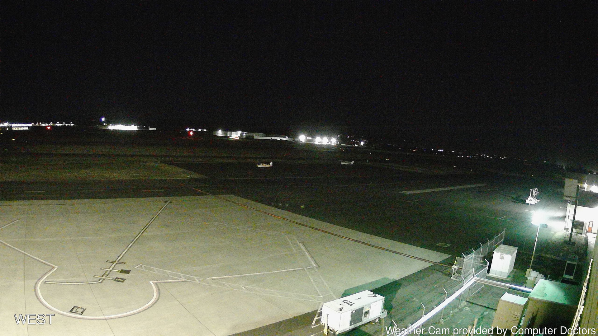 time-lapse frame, West webcam