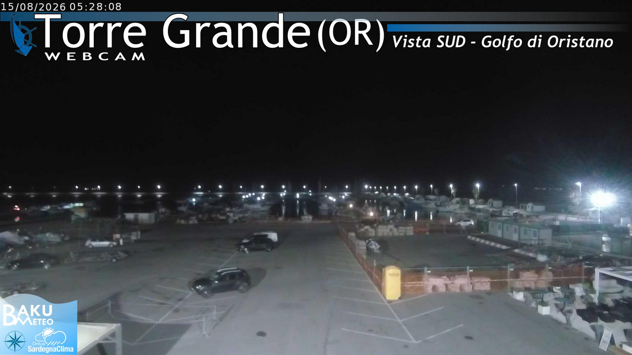 time-lapse frame, Torre Grande webcam