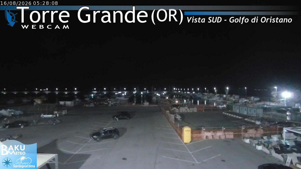 time-lapse frame, Torre Grande webcam
