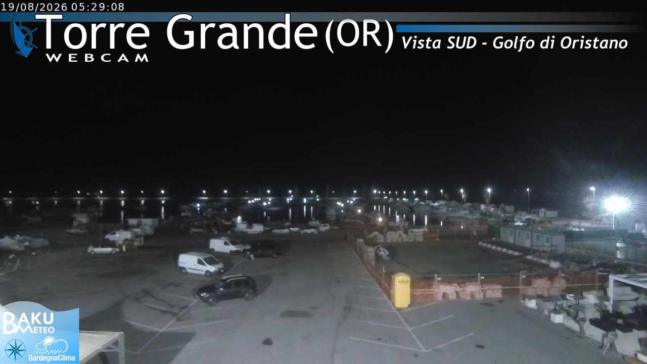 time-lapse frame, Torre Grande webcam