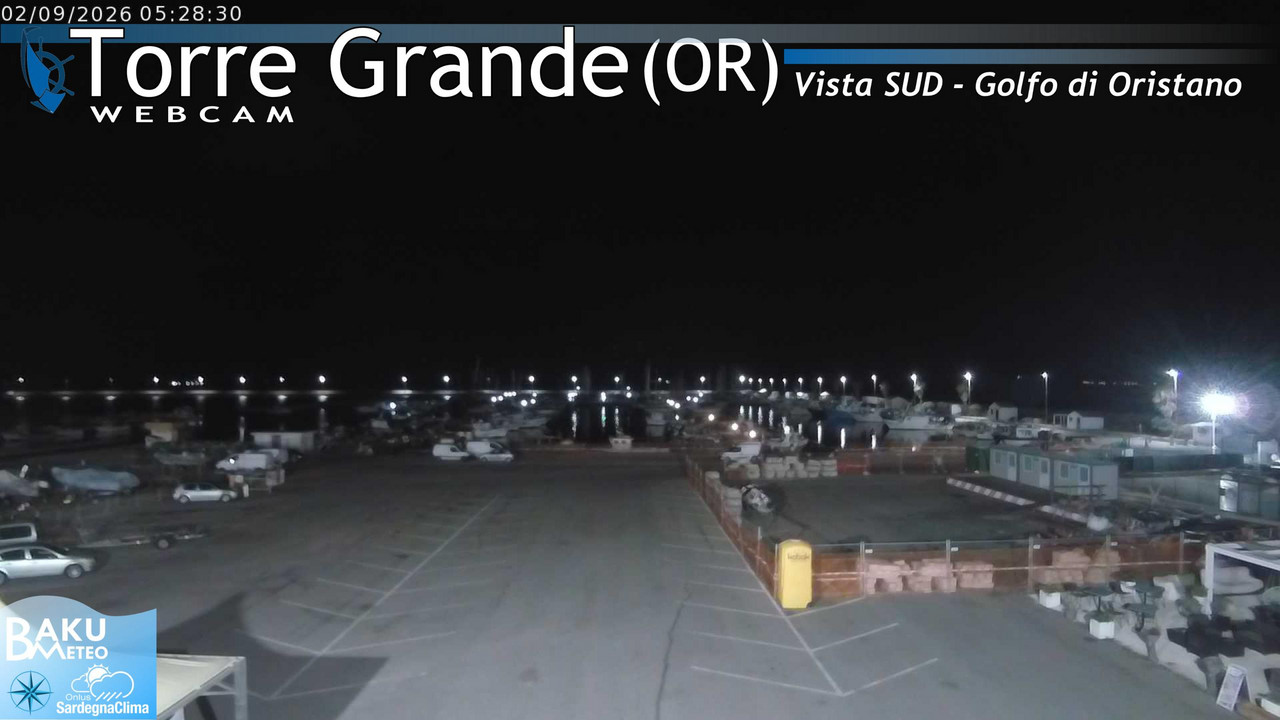 time-lapse frame, Torre Grande webcam