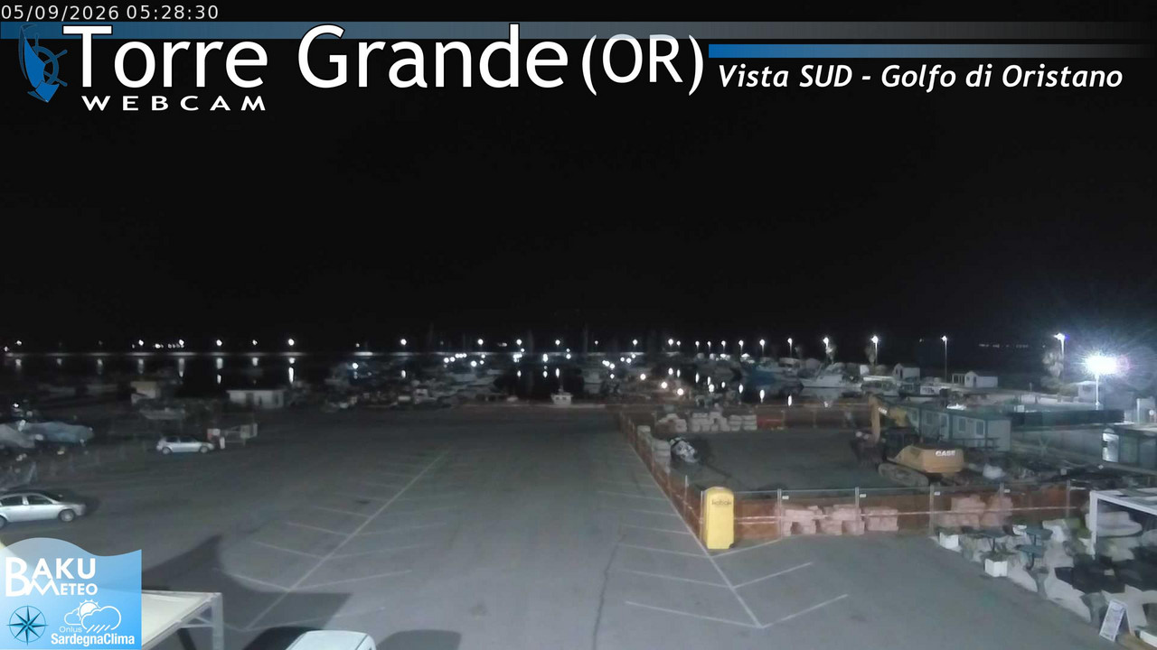time-lapse frame, Torre Grande webcam