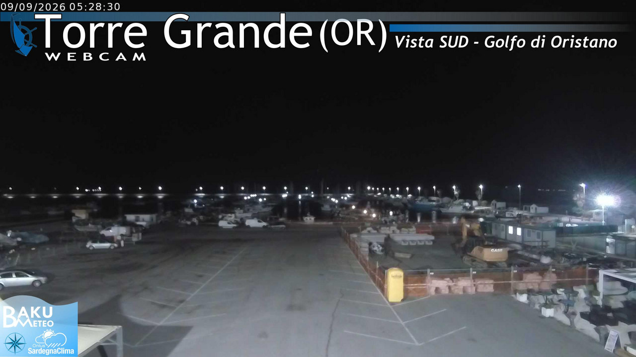 time-lapse frame, Torre Grande webcam