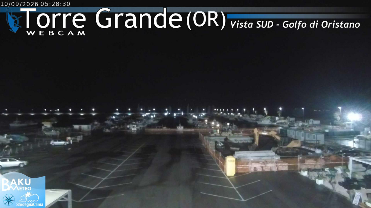 time-lapse frame, Torre Grande webcam