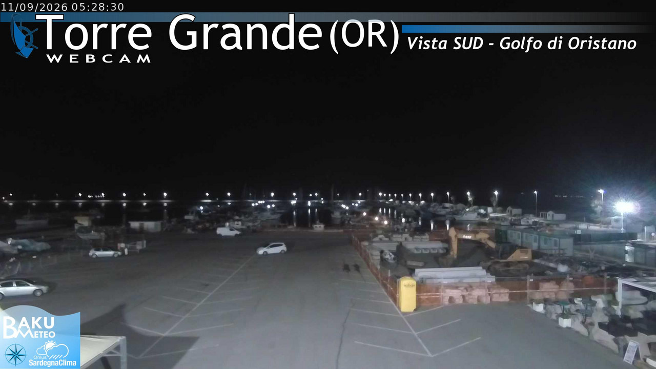 time-lapse frame, Torre Grande webcam