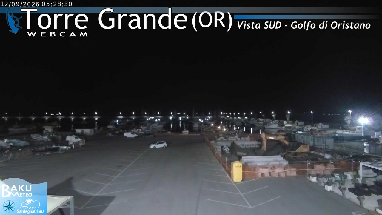 time-lapse frame, Torre Grande webcam